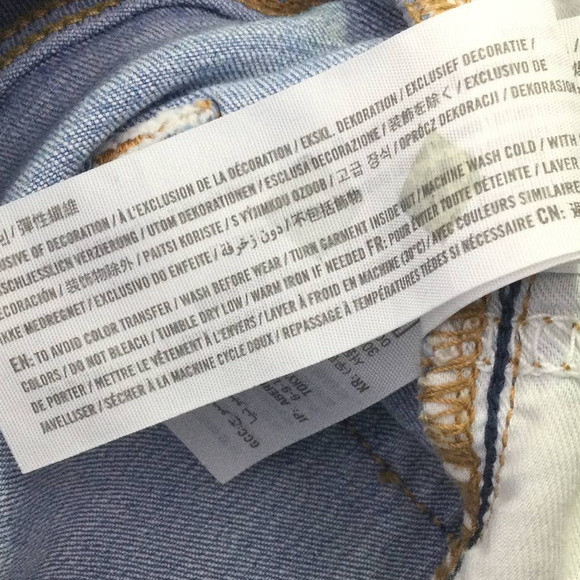 Hollister Men's Light Wash Distressed Stacked Skinny Advanced Stretch Blue 31 - Picture 8 of 16